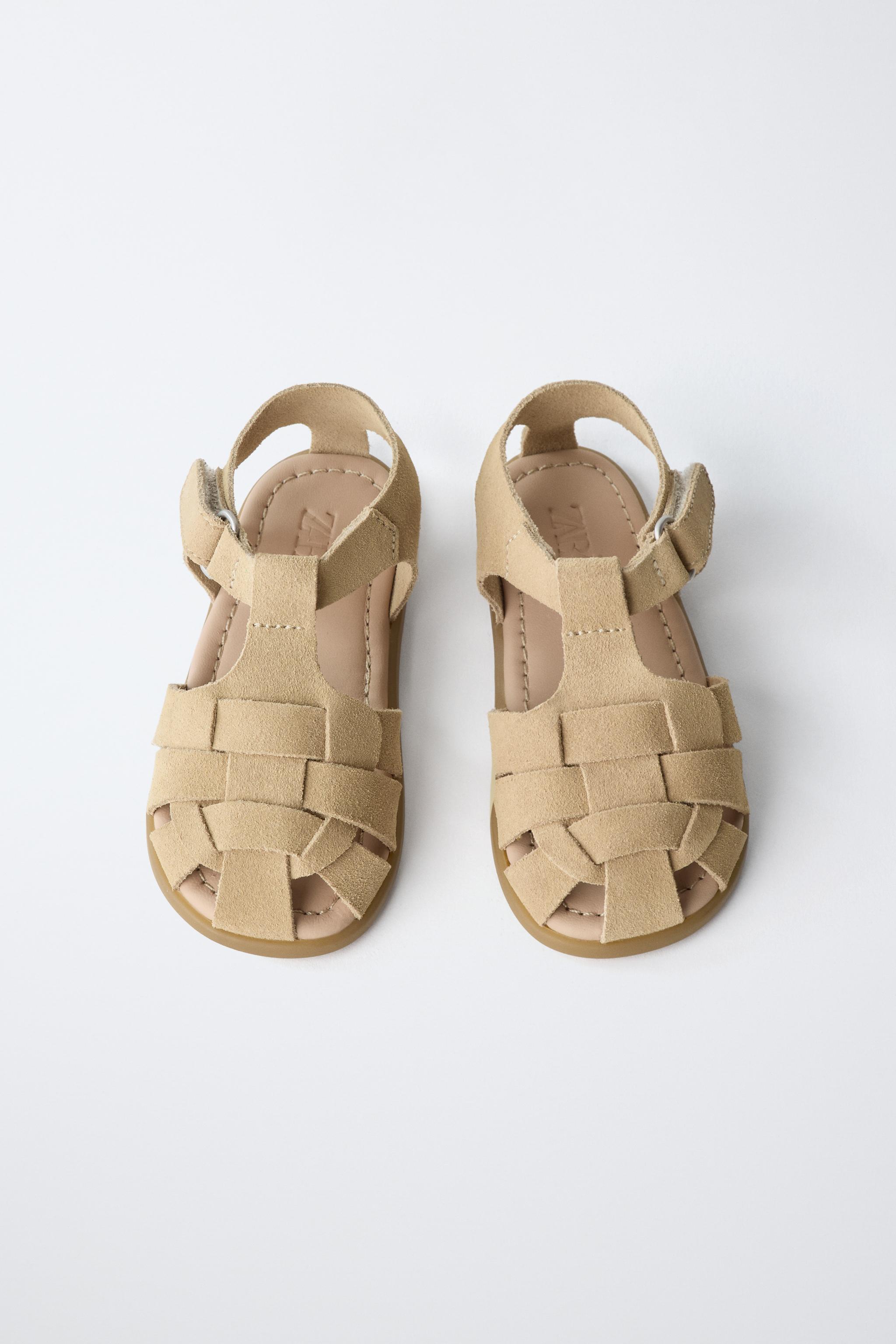 SANDALES BAREFOOT EN CUIR